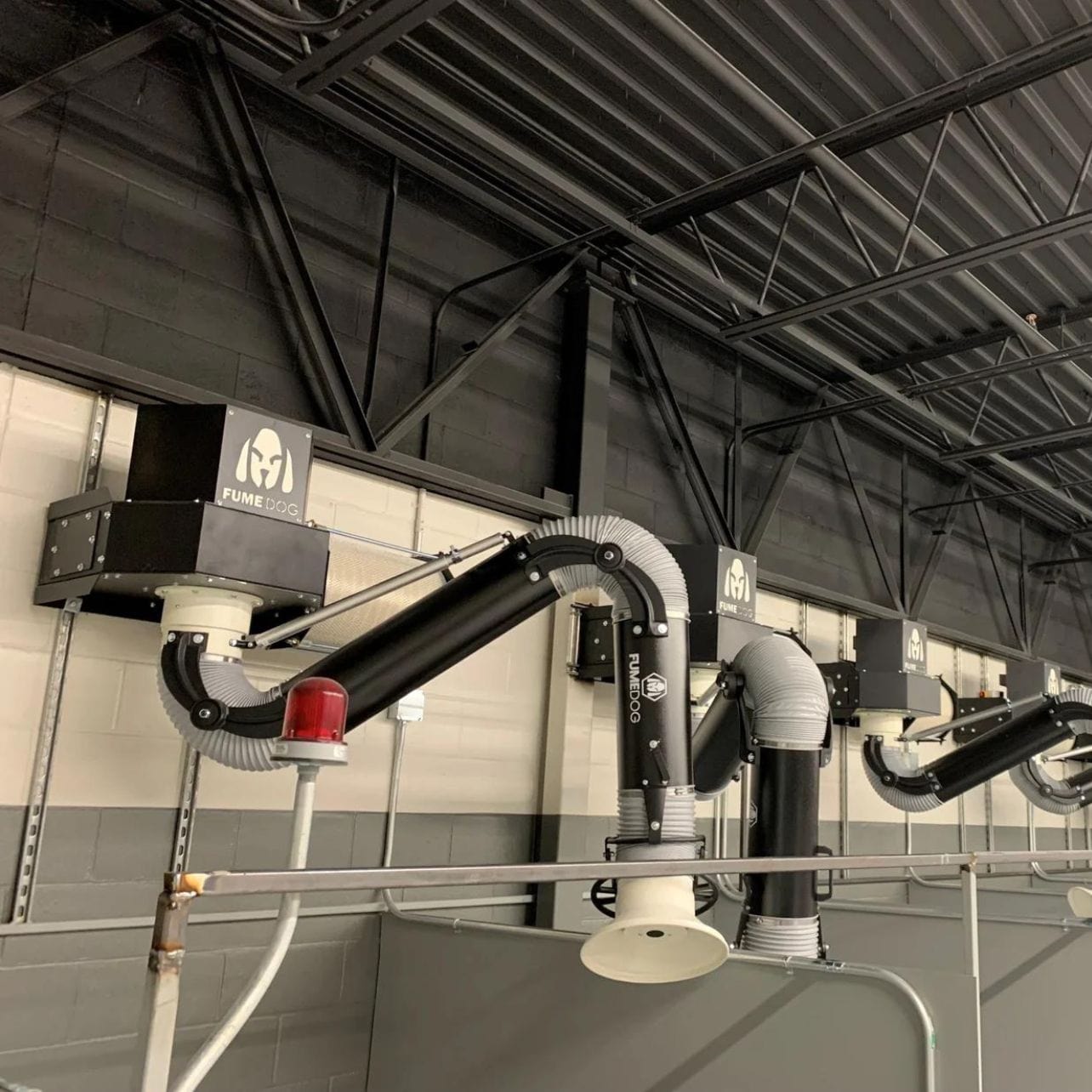 Wall Mount Weld Fume Extractor with Filter - (Bulldog-FILT) Image 4