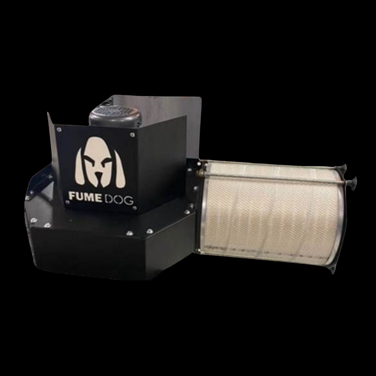 Fume Dog-shaped air purifier releasing fumes to purify