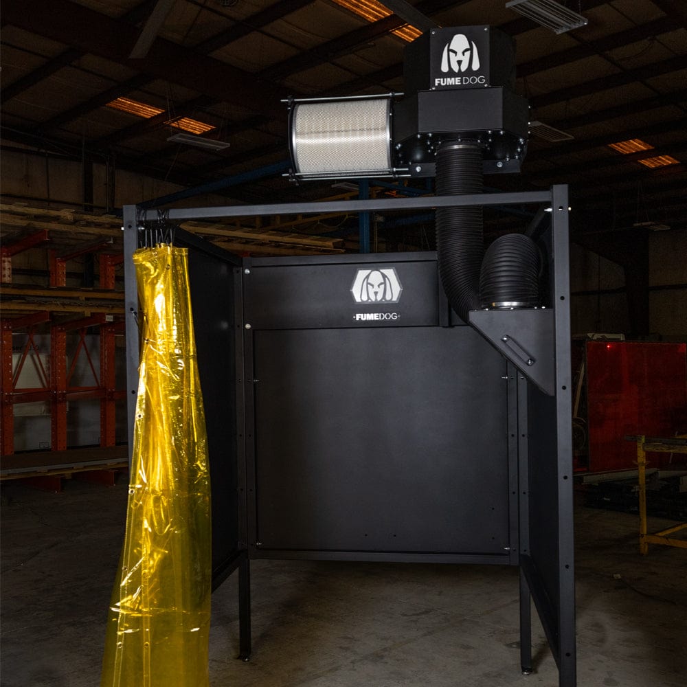 Magnetic Module Extractor Wall-Mounted Welding Fume Extraction System | Fume Dog