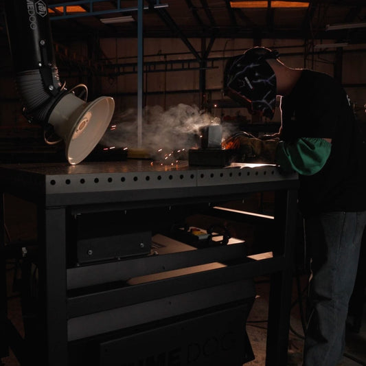 Platen Downdraft Table Fume Extractor