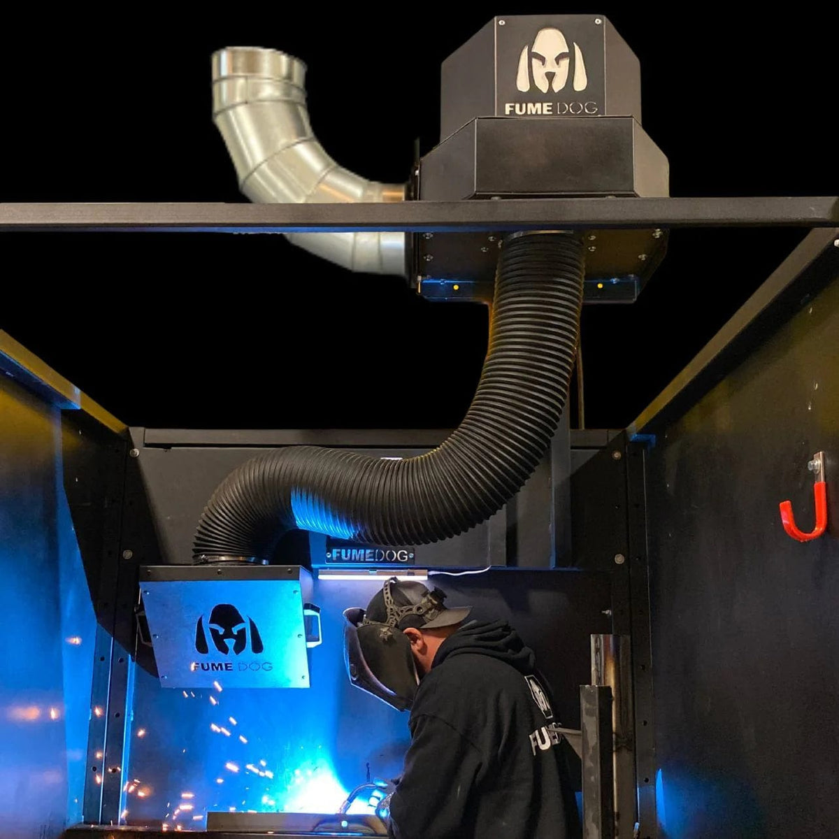 Exflex Magnetic Wall Mount Fume Extractor – EX FLEX | Fume Dog
