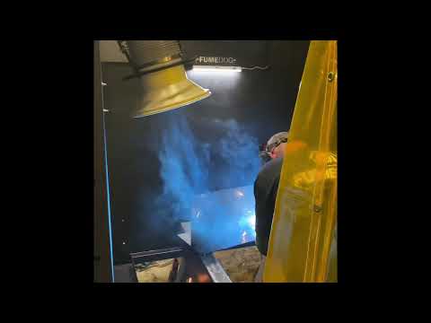 Fumedog welding booth video thumbnail